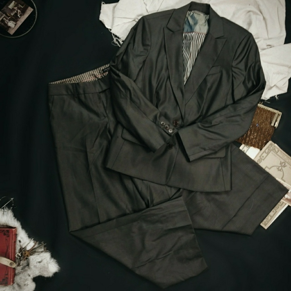Ted Baker Brown Two Piece Suit